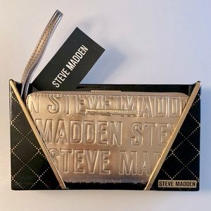 Steve Madden Clutch in Rose Gold NWT